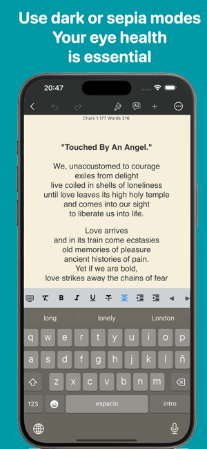 PoetryWritingiPhone版截图5