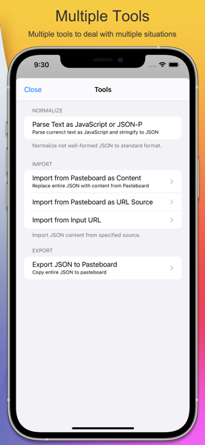 PowerJSONEditorMobileiPhone版截图6