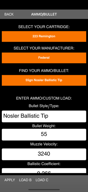 ImpactBallisticsiPhone版截图4