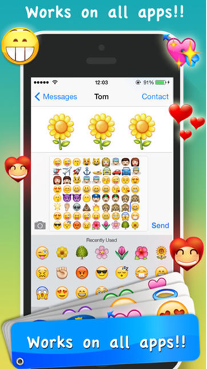 EmojiEmoticons&Animated3DSmileysPROiPhone版截图2