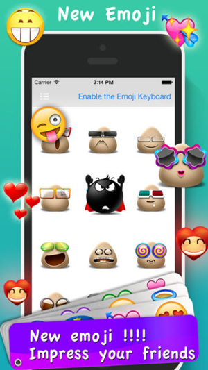 EmojiEmoticons&Animated3DSmileysPROiPhone版截图4