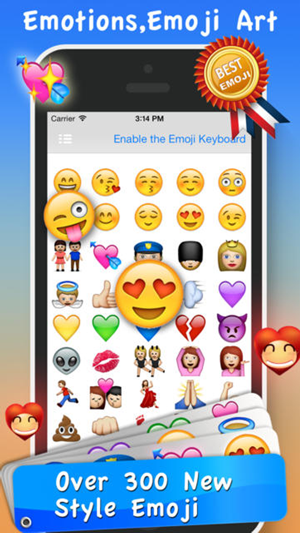 EmojiEmoticons&Animated3DSmileysPROiPhone版截图5