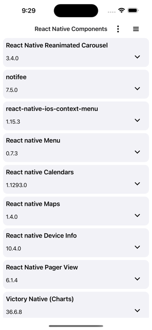 Expo&ReactNativecomponentsiPhone版截图2