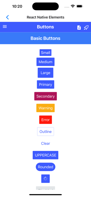 Expo&ReactNativecomponentsiPhone版截图10