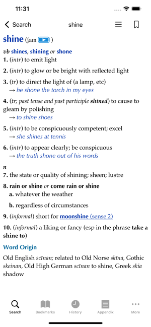 CollinsEnglishDictionaryiPhone版截图1