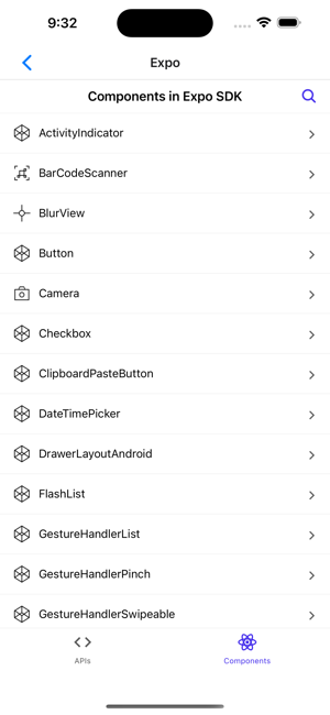 Expo&ReactNativecomponentsiPhone版截图6