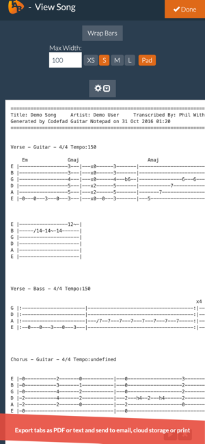 GuitarNotepadiPhone版截图5