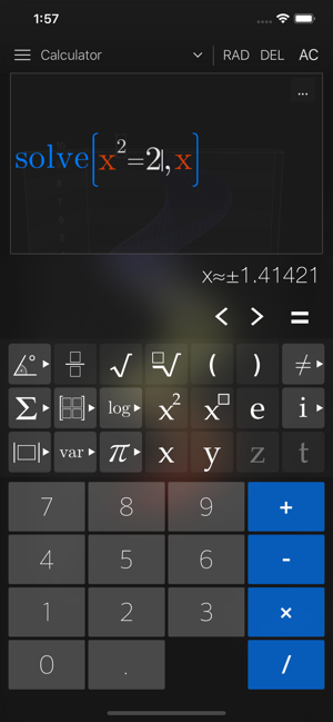 VisualMath4DiPhone版截图2