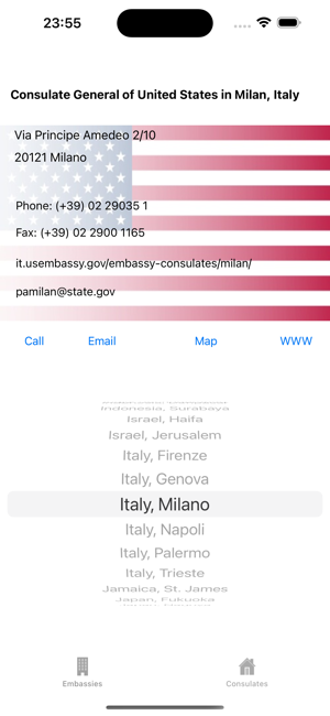 USAEmbassies&ConsulatesiPhone版截图2