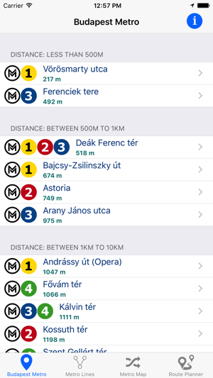 布达佩斯地铁iPhone版截图1