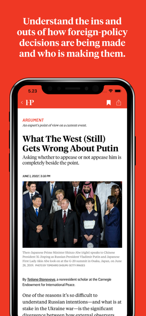 ForeignPolicyiPhone版截图2