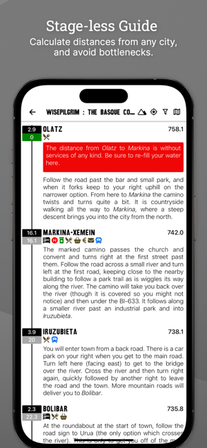 WisePilgrimCaminodelNorteiPhone版截图2