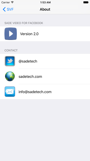 SADEVideoforFacebookiPhone版截图3