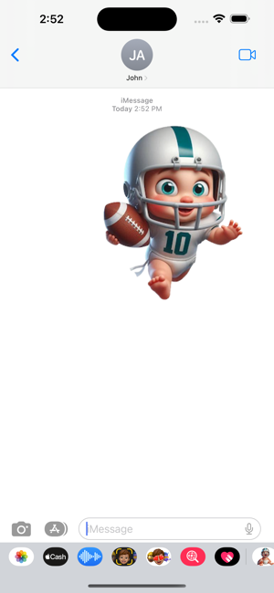 Baby Gridiron StickersiPhone版截图4