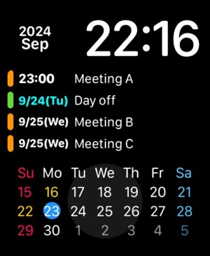 Color Calendar PlusiPhone版截图1