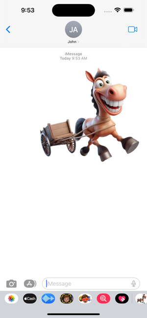 Horse and Cart StickersiPhone版截图4