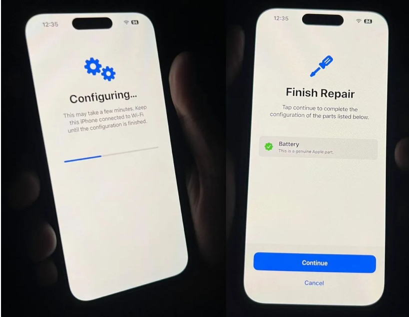 iOS 18 将上线“维修助手”，用于配置苹果正品 iPhone 替换零件