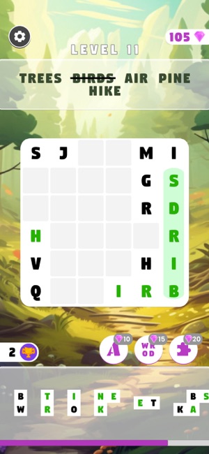 Word Search JigsawiPhone版截图3