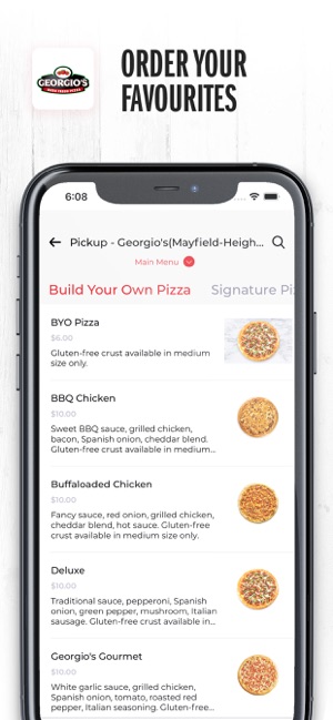 Georgios Oven Fresh PizzaiPhone版截图3