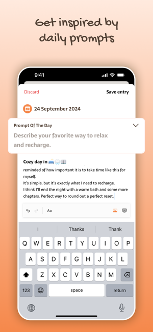 Reflect: Gratitude JournaliPhone版截图4