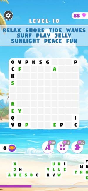 Word Search JigsawiPhone版截图4