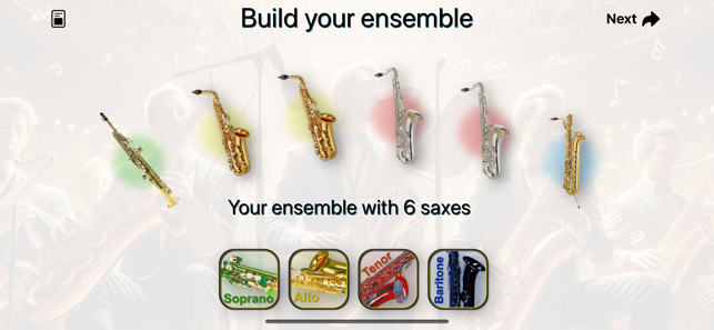 SaxyScoreiPhone版截图1