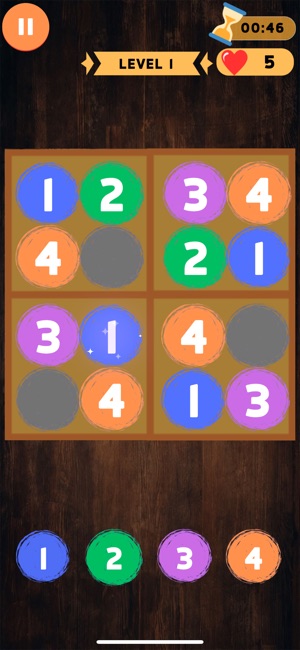 Soduko Wood Puzzle: Brain GameiPhone版截图1