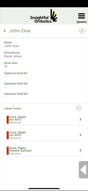 Insightful Scan for OrthoticsiPhone版截图1