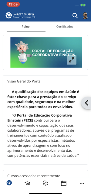 Portal de Educação EinsteiniPhone版截图2