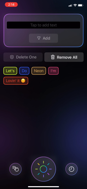 DoNeon: Flash Neon Text BanneriPhone版截图1