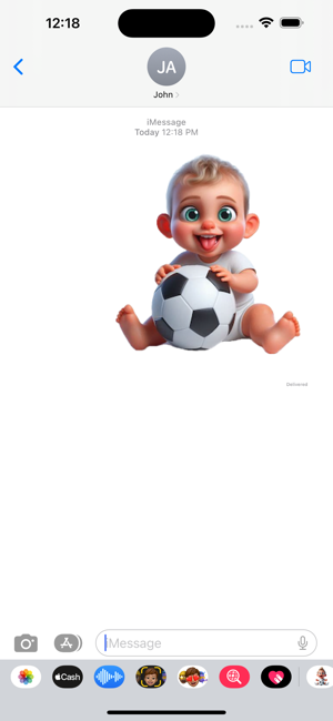 Baby Soccer StickersiPhone版截图4