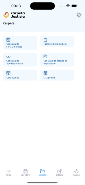 Carpeta JusticiaiPhone版截图4