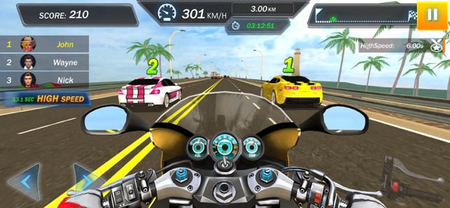 Moto Road Rash 3diPhone版截图9