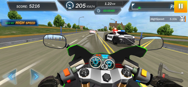 Moto Road Rash 3diPhone版截图5