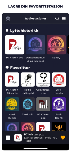 Radio Norge: Netradio og FMiPhone版截图3