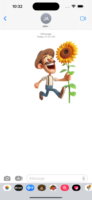 Sunflower StickersiPhone版截图4