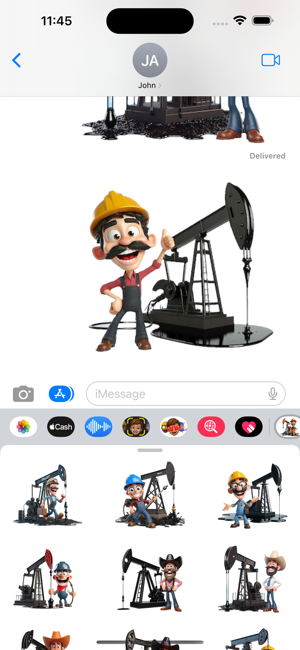 Oil Well StickersiPhone版截图5