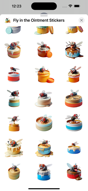 Fly in the Ointment StickersiPhone版截图3