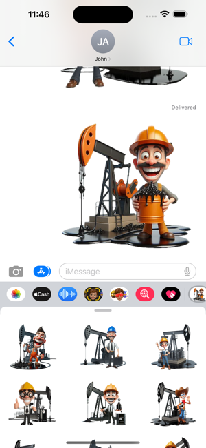 Oil Well StickersiPhone版截图6