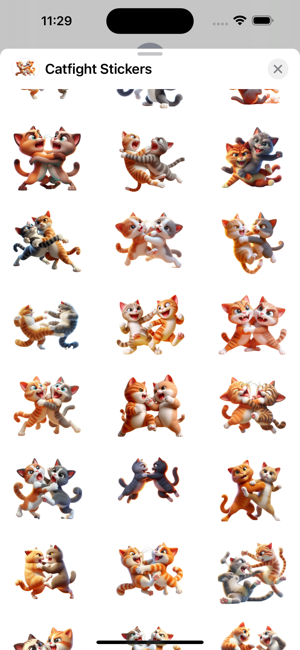 Catfight StickersiPhone版截图2