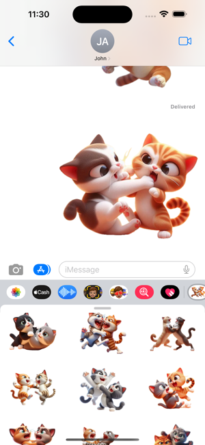 Catfight StickersiPhone版截图5