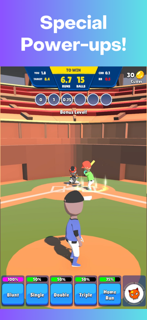 Home Run Mania : Baseball GameiPhone版截图3