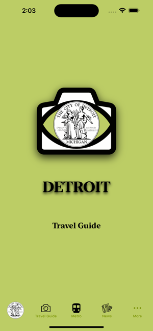 Detroit Guide and Subway mapiPhone版截图1