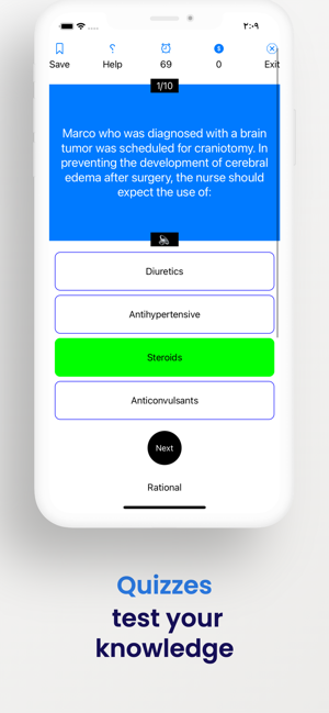 To Nurse: Nursing Quiz, BooksiPhone版截图6