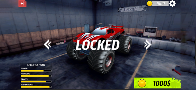 Monster Truck Parking RampiPhone版截图3