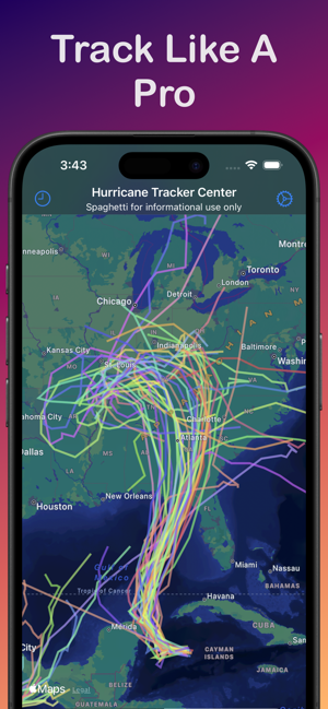 Hurricane Tracker CenteriPhone版截图1