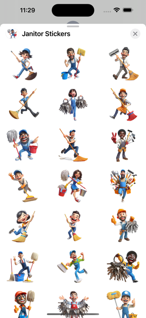 Janitor StickersiPhone版截图1