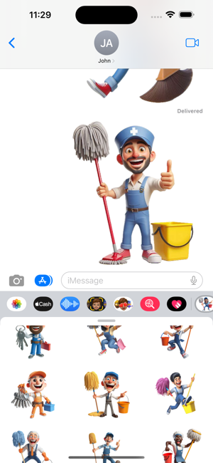 Janitor StickersiPhone版截图6