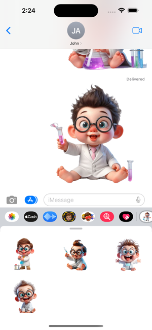 Baby Scientist StickersiPhone版截图6