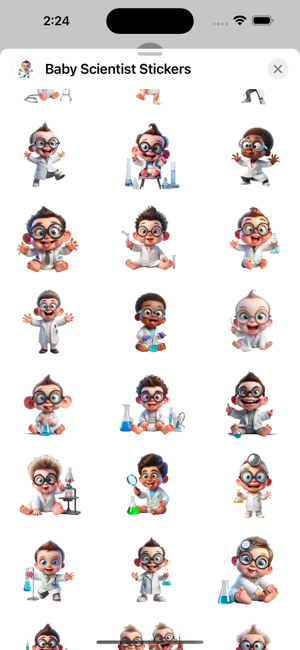 Baby Scientist StickersiPhone版截图2